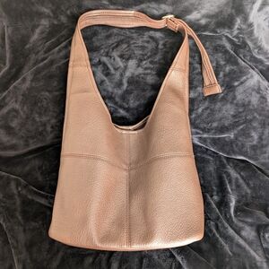 Montana West Brown Leather Shoulder Bag